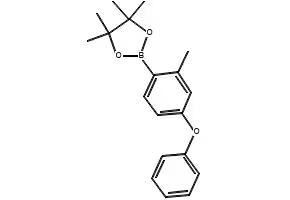 4,4,5,5-TETRAMETHYL-2-(4-METHYL-2-NITROPHENYL)-1,3,2-DIOXABOROLANE structure, CAS 1256359-10-0