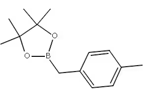 4,4,5,5-TETRAMETHYL-2-(4-METHYLBENZYL)-1,3,2-DIOXABOROLANE structure, CAS 356570-52-0