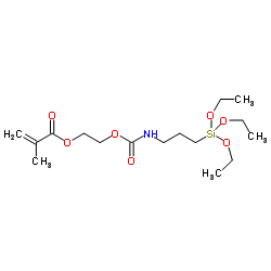 4,4-DIETHOXY-9-OXO-3,10-DIOXA-8-AZA-4-SILADODECAN-12-YL METHACRYLATE structure, CAS 115396-93-5