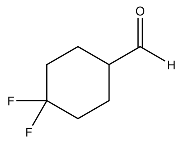 4,4-DIFLUORO CYCLOHEXANECARBOXALDEHYDE structure, CAS 265108-36-9