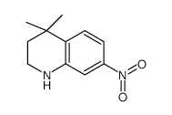 4,4-DIMETHYL-7-NITRO-1,2,3,4-TETRAHYDROQUINOLINE structure, CAS 561297-83-4