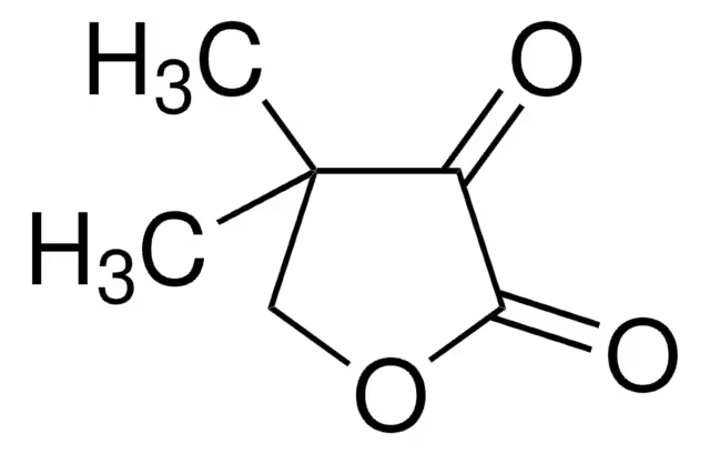 4,4-DIMETHYLDIHYDROFURAN-2,3-DIONE structure, CAS 13031-04-4