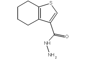 4,5,6,7-TETRAHYDROBENZO[B]THIOPHENE-3-CARBOHYDRAZIDE structure, CAS 135840-47-0