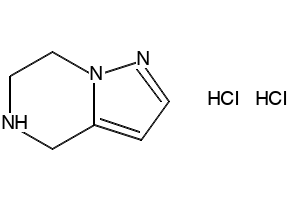 4,5,6,7-TETRAHYDROPYRAZOLO[1,5-A]PYRAZINE DIHYDROCHLORIDE structure, CAS 165894-07-5