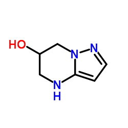4,5,6,7-TETRAHYDROPYRAZOLO[1,5-A]PYRIMIDIN-6-OL structure, CAS 126353-18-2