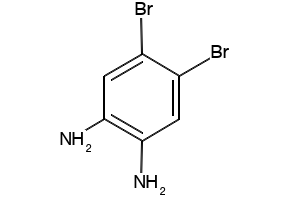 4,5-DIBROMOBENZENE-1,2-DIAMINE structure, CAS 49764-63-8