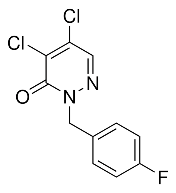 4,5-DICHLORO-2-(4-CHLOROBENZYL)PYRIDAZIN-3(2H)-ONE structure, CAS 173843-85-1