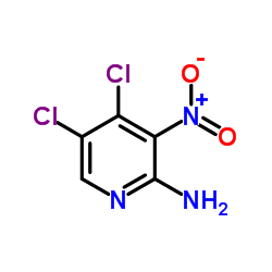 4,5-DICHLORO-3-NITROPYRIDIN-2-AMINE structure, CAS 662116-67-8