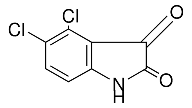 4,5-DICHLOROINDOLINE-2,3-DIONE structure, CAS 1677-47-0