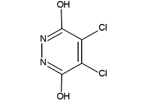 4,5-DICHLOROPYRIDAZINE-3,6-DIOL structure, CAS 6641-32-3