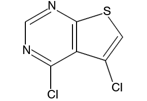 4,5-DICHLOROTHIENO[2,3-D]PYRIMIDINE structure, CAS 137240-10-9
