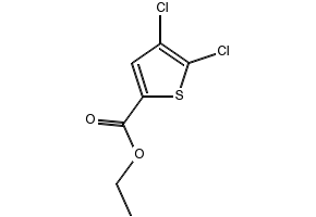 4,5-DICHLOROTHIOPHENE-2-CARBALDEHYDE structure, CAS 67482-49-9