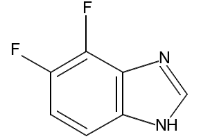 4,5-DIFLUORO-1H-BENZO[D]IMIDAZOLE structure, CAS 236736-21-3