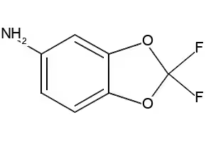 4,6-DIBROMO-2,2-DIFLUOROBENZO[D][1,3]DIOXOL-5-AMINE structure, CAS 1037763-48-6