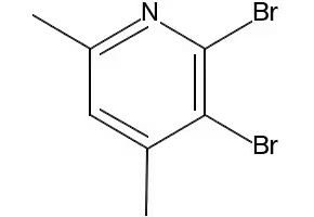 4,6-DIBROMO-2,3-DIFLUOROPHENOL structure, CAS 1242336-65-7