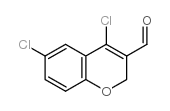 4,6-DICHLORO-2H-CHROMENE-3-CARBALDEHYDE structure, CAS 175205-58-0