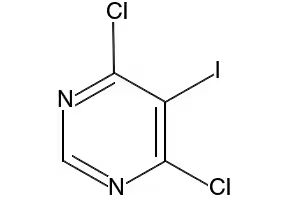 4,6-DICHLORO-5-IODOPYRIMIDINE structure, CAS 1137576-38-5