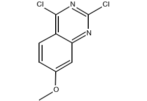 4,6-DICHLORO-7-METHOXYQUINAZOLINE structure, CAS 205584-69-6