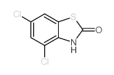 4,6-DICHLOROBENZO[D]THIAZOL-2(3H)-ONE structure, CAS 87553-88-6
