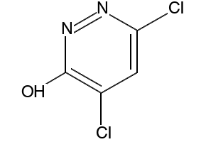 4,6-DICHLOROPYRIDAZIN-3(2H)-ONE structure, CAS 17285-37-9