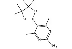 4,6-DIMETHYL-5-MORPHOLINOPYRIMIDIN-2-AMINE structure, CAS 1119451-57-8