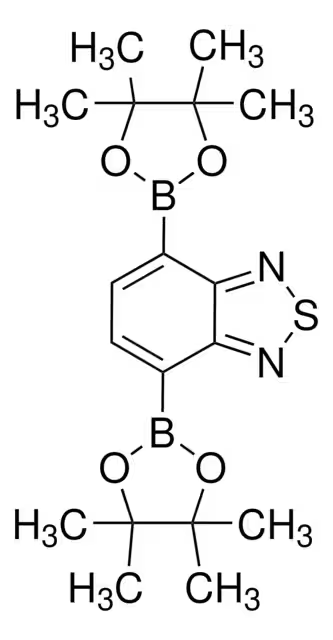 4,7-BIS(4,4,5,5-TETRAMETHYL-1,3,2-DIOXABOROLAN-2-YL)BENZO[C][1,2,5]THIADIAZOLE structure, CAS 934365-16-9
