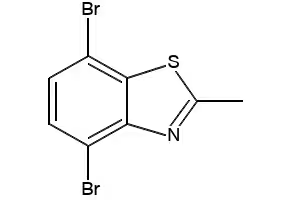 4,7-DIBROMO-2-CHLOROBENZO[D]THIAZOLE structure, CAS 898747-94-9