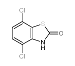 4,7-DICHLOROBENZO[D]THIAZOL-2(3H)-ONE structure, CAS 87553-89-7