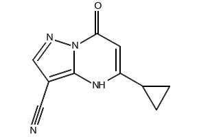 4,7-DIHYDRO-7-OXO-PYRAZOLO[1,5-A]PYRIMIDINE-3-CARBONITRILE structure, CAS 138904-48-0
