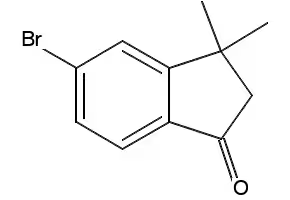 4,7-DIMETHOXY-3,3-DIMETHYL-2,3-DIHYDRO-1H-INDEN-1-ONE structure, CAS 65698-23-9