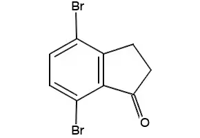 4,7-DIMETHYL-2,3-DIHYDRO-1H-INDEN-1-ONE structure, CAS 5037-60-5