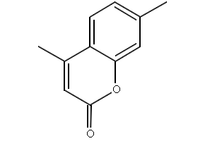 4,7-DIMETHYL-2H-CHROMEN-2-ONE structure, CAS 14002-90-5