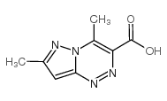4,7-DIMETHYLPYRAZOLO[5,1-C][1,2,4]TRIAZINE-3-CARBOXYLIC ACID structure, CAS 175137-58-3