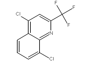 4,8-DIBROMO-2-(TRIFLUOROMETHYL)QUINOLINE structure, CAS 587885-93-6