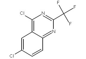 4,8-DICHLORO-2-(TRIFLUOROMETHYL)QUINAZOLINE structure, CAS 887592-26-9