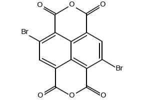 4,9-DIBROMOISOCHROMENO[6,5,4-DEF]ISOCHROMENE-1,3,6,8-TETRAONE structure, CAS 83204-68-6