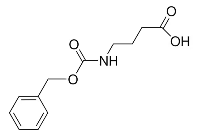 4-(((BENZYLOXY)CARBONYL)AMINO)BUTANOIC ACID structure, CAS 5105-78-2