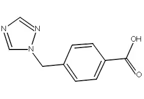 4-((1H-1,2,4-TRIAZOL-1-YL)METHYL)BENZOIC ACID structure, CAS 160388-54-5