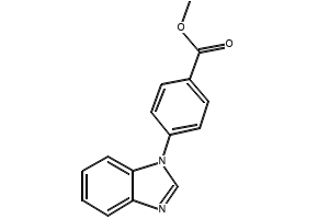 4-((1H-BENZO[D]IMIDAZOL-1-YL)METHYL)BENZOIC ACID structure, CAS 139742-50-0