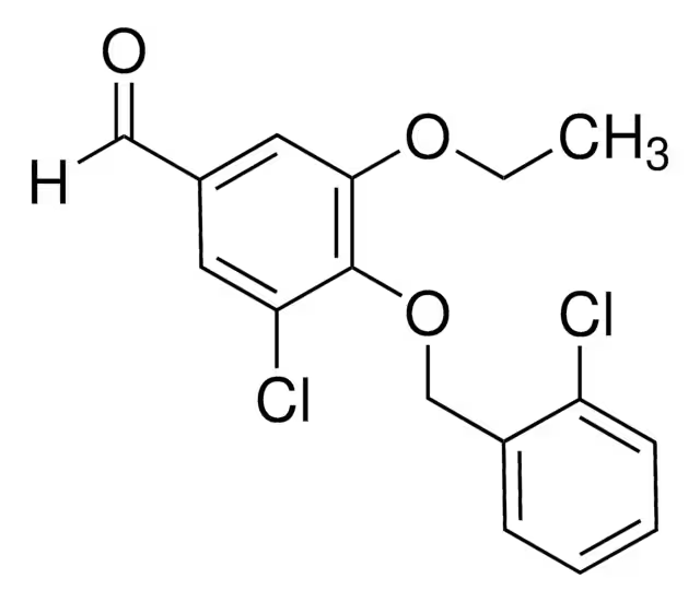 4-((2-CHLOROBENZYL)OXY)-3-ETHOXYBENZALDEHYDE structure, CAS 325856-53-9