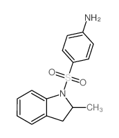 4-((2-METHYLINDOLIN-1-YL)SULFONYL)ANILINE structure, CAS 774586-92-4
