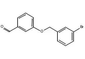 4-((3-BROMOBENZYL)OXY)BENZALDEHYDE structure, CAS 588676-02-2