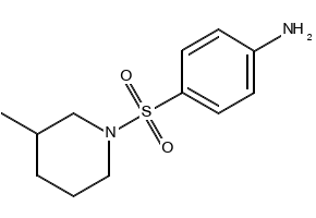 4-((3-METHYLPIPERIDIN-1-YL)SULFONYL)ANILINE structure, CAS 109069-00-3