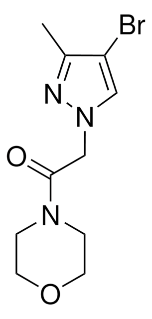 4-((4-(4-BROMO-1H-PYRAZOL-1-YL)PHENYL)SULFONYL)MORPHOLINE structure, CAS 1187385-89-2