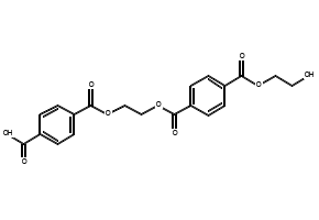 4-((4-(HEXYLOXY)BENZOYL)OXY)BENZOIC ACID structure, CAS 52899-68-0