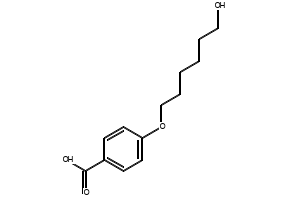 4-((6-HYDROXYHEXYL)OXY)BENZOIC ACID structure, CAS 83883-25-4