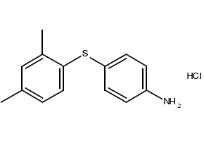 4-((CYCLOPROPYLMETHYL)SULFANYL)ANILINE structure, CAS 1156171-80-0
