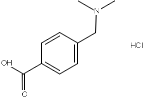 4-((DIETHYLAMINO)METHYL)BENZOIC ACID HYDROCHLORIDE structure, CAS 106261-54-5