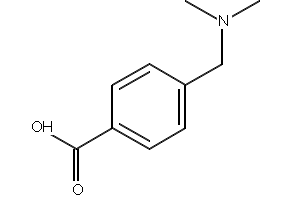 4-((DIMETHYLAMINO)METHYL)BENZOIC ACID structure, CAS 18364-71-1