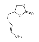 4-((PROP-1-EN-1-YLOXY)METHYL)-1,3-DIOXOLAN-2-ONE structure, CAS 130221-78-2